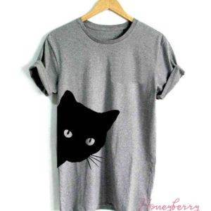 Cat Lover Printed T-Shirt TOPS shop