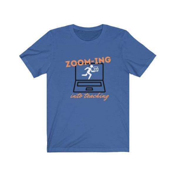Zooming into Teaching Unisex Jersey Short Sleeve Tee shop